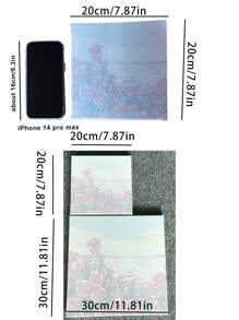 成人数码油画，丙烯颜料，简易成人数码油画，适合初学者，DIY数码油画，可作礼物或家居墙面装饰，尺寸：20英寸宽 x 20英寸长 / 30英寸宽 x 30英寸长 - 玫粉 - 查看 7
