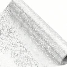 1 pieza Corredor de mesa brillante con malla metálica con purpurina para mesa de decoración de eventos, bodas, duchas nupciales, fiestas de cumpleaños
