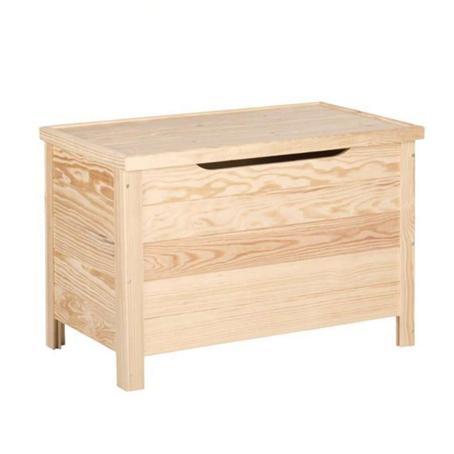 Well Home Baul recto acabo SIN BARNIZ  en madera 70x40x44cm. Envío gratuito en 24/48 horas - Multicolor - Ver 1