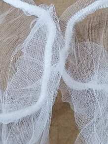 (Only 50 Filter Screens, Not Including The Bracket) 50 Pieces/Pack, 300 Needle Mesh Kitchen Sink Filter Screen, Kitchen Sink Strainer Trash Bag, 50 PCS Drain Nets For Sink, Sink Strainer Filter Mesh Bag, Kitchen Sink Trash Mesh Bag, Disposable Anti-Clogging Elastic Filter Bags, Fits Most Sizes Of Sink Strainer