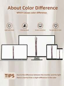 Hair Tinsel Strands Long Staight Hair Extensions Party Highlight Hair Pieces Sparkling Shiny Hair Extensions 1pc/Pack - Ombre - View 9