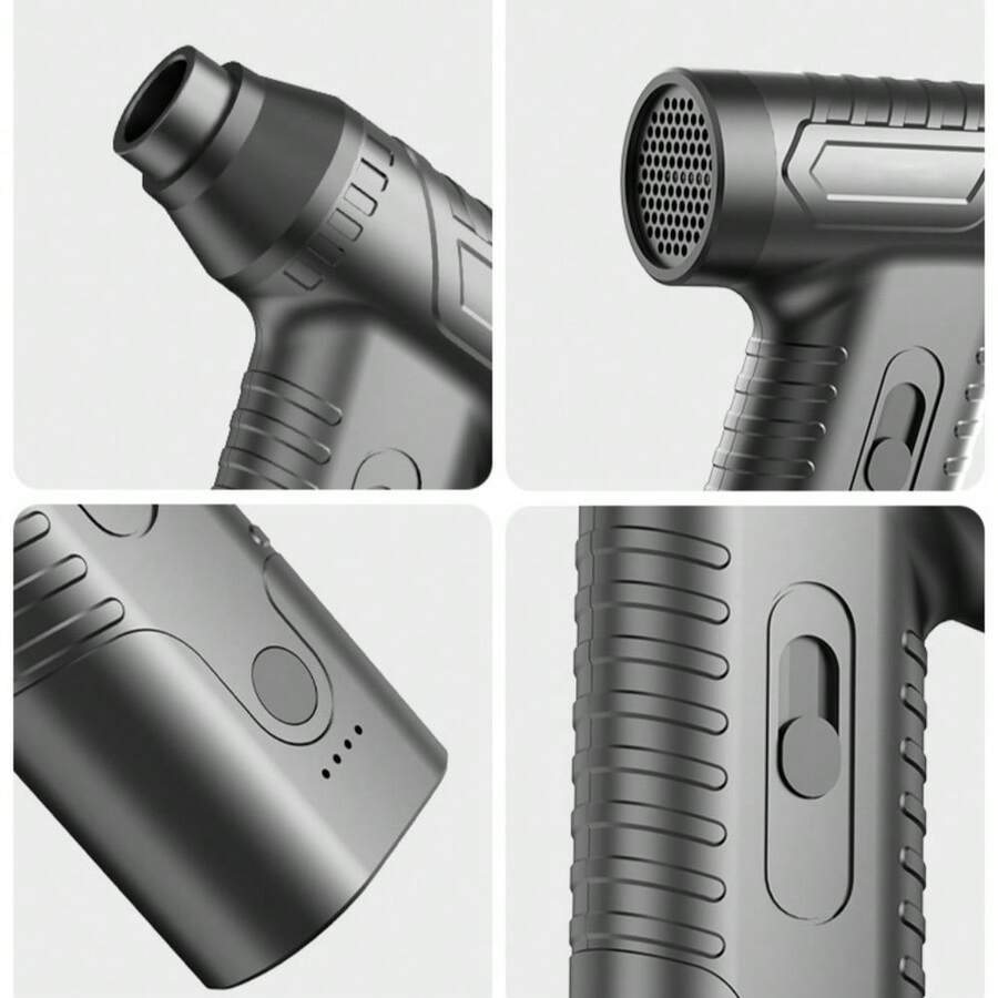 New Turbo Fan High Power Handheld Blower Vacuum Cleaner, Portable High