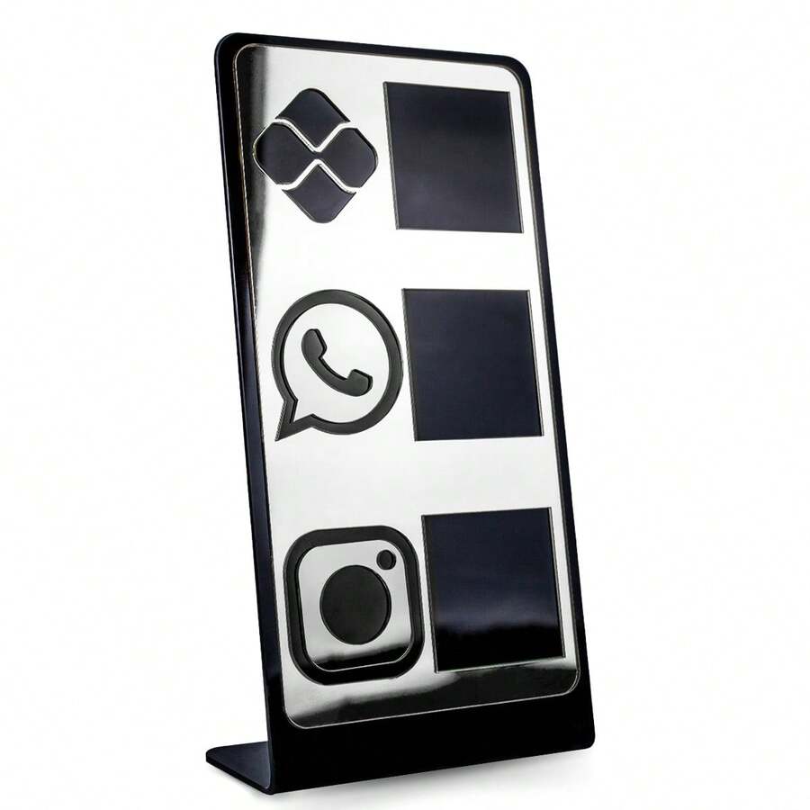 Plaques & Signs - 黑色和銀色 - 查看 1