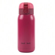 1 cốc cách nhiệt chân không mini 360ML/12.1oz có nắp bật, cốc cà phê bằng thép không gỉ, bình nước giữ nhiệt chống rò rỉ hai lớp có khóa cài cho xe hơi khi trở lại trường - Nhiều màu - Xem 13