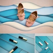 03 Fondos fotográficos de estudio para fotografía, de 57*42cm y 2 lados a prueba de agua, papel de fondo fotográfico para alimentos y accesorios para photocall - Rosa Fucsia - Ver 7