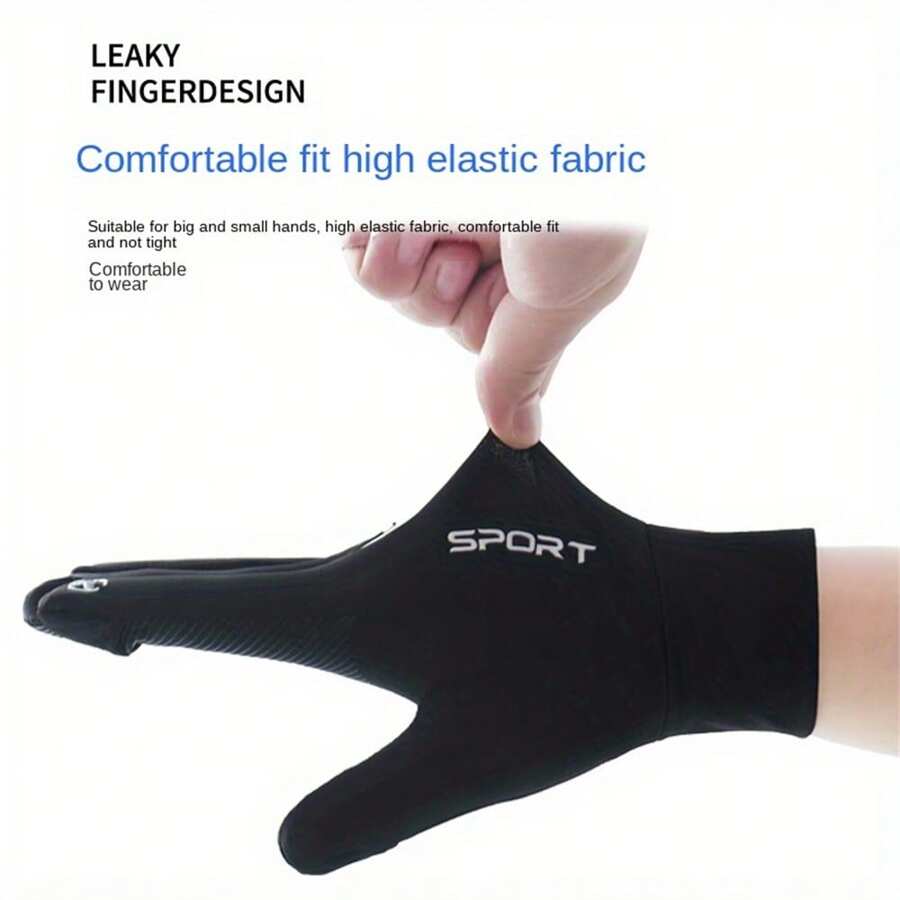 1 Pair Men Women Car Motorcycle Cycling Bicycle Gloves Breathable Ice