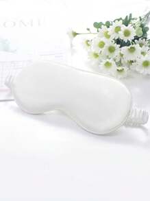 1入組瑜珈/普拉提休息用雙面緞面絲眼罩，適用於旅遊空中航線，透氣防光睡眠眼罩 - 彩色 - 查看 3