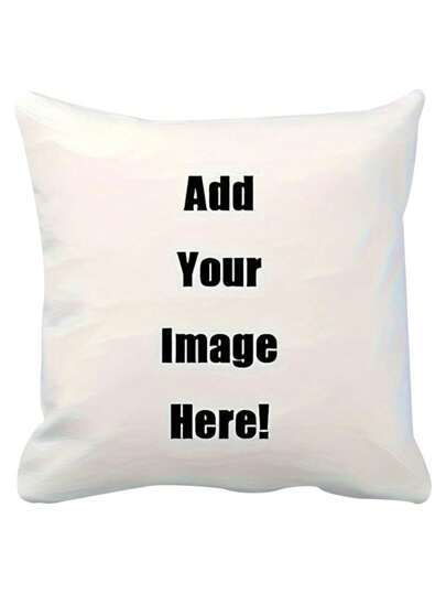 1pc Custom Photo Printed DIY Pillowcase, Personalized Single-Sided Printed Pillow Cover For Family, Youth, Pet, Friends. Perfect For Wedding, Festival, Party, Mother's Day, Father's Day, Thanksgiving, Living Room Sofa, Bedroom Decorative Cushion Cover, Universal Pillowcase Soft Custom, Unique, Personalized Ideal Gifts For Him Her, Friends, Pets For Valentine's Day, Autumn Home Refresh,Fall Decor,Breathable,Lightweight,Washable