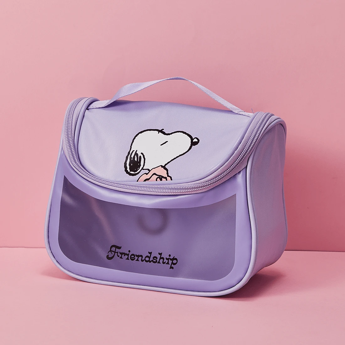 Miniso Snoopy Summer Travel Collection Toiletry Bag With Hook (S