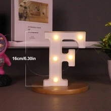 1 Peça Luz de Letra de LED, Cenário de Proposta Romântica Surpresa, Presente de Natal, Decoração Central, Adequado para Decoração de Aniversário/Casamento/Aniversário/Dia dos Namorados/Halloween/Natal/Ano Novo 2025, Presente de Aniversário e Feriado Perfeito para Família, Decoração de Quarto, Decoração de Festa, Branco (Baterias Não Incluídas)