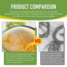 （净重 1.1 磅）硅胶花朵干燥剂 - 硅胶晶体可重复使用，用于 DIY 花朵干燥保存婚礼花束保存干燥 - 1.1lb - 查看 7