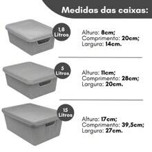 Storage And Organizer Bins - 淺粉色 - 查看 6