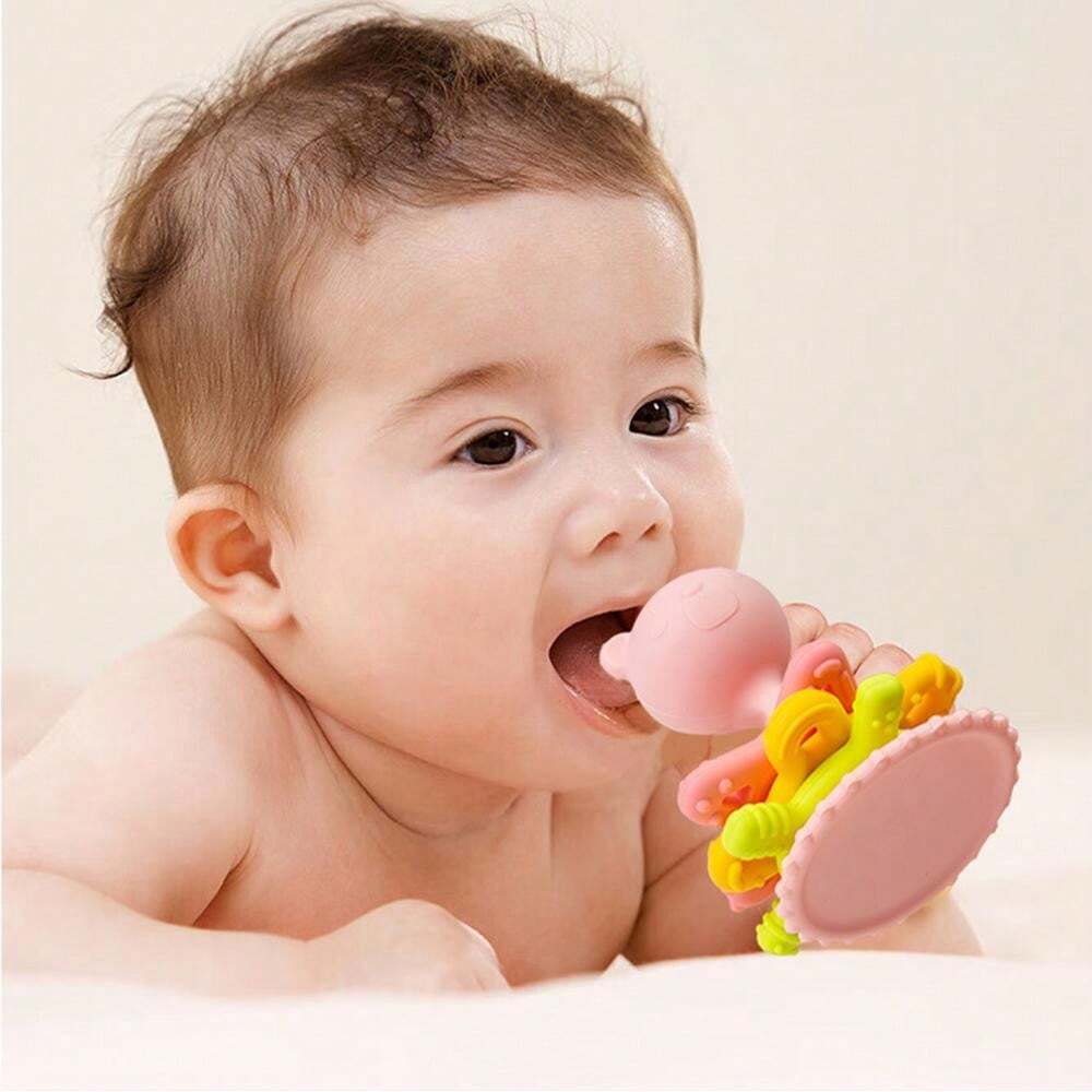 Baby Teething Toys Infant Sensory Chew Rattles Toys Newborn