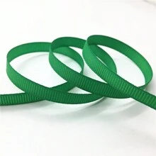 1入組5碼6mm聖誕格織帶，適用於聖誕婚禮裝飾、DIY禮品包裝及聖誕裝飾