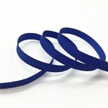 1入組5碼6mm聖誕格織帶，適用於聖誕婚禮裝飾、DIY禮品包裝及聖誕裝飾