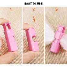 UNIQUEFORYOU Pack Of 12 Sealing Clips For Bags - Bag Clips For Food Clips Sealing Clips For Bags Bag Clips For Sealing Food Snacks Coffee (6.2 X 1.2 Cm),Storage,Organizer,Organiser,Kitchen,Travel,Kitchen Items,Kitchen Tools,Kitchen Things. - Multicolor - View 7