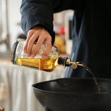 Olive Oil Dispenser Bottle, Glass Olive Oil Dispenser Bottle For Kitchen Oil Storage,Food,,Kitchen,Travel,Kitchen Items,Kitchen Tools,Kitchen Things. - Multicolor - View 8