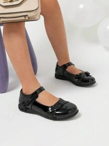 Girls School Uniform Shoes Mari Jane Dress Flats Back To School Shoes (Little Kid/Big Kid)