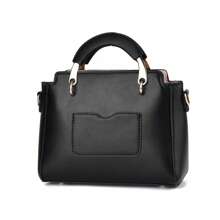 Fashion Purses And Handbags For Women Top Handle Bag Girls Small Crossbody Shoulder Bag For Ladies With Kitty Purse - Black - View 2