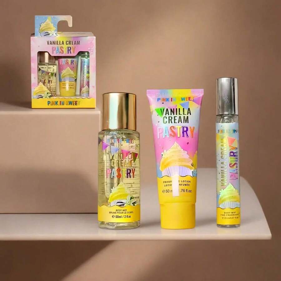 Set de 3 Pzs Perfume, Loción y Crema Corporal , Kit de Perfume y Loción Corporal ,  PERFUMES Y CREMA - Leñoso y terroso - Ver 1