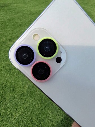 3 件陶瓷夜视镜头防刮保护膜礼物，适合生日、家人、朋友镜头保护膜、手机配件防水防震防摔防摔防指纹全覆盖