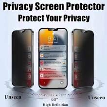3pcs Tempered Glass Screen Protector For Personal Use, Compatible With IPhone 11/12/13/14/15/14-15 Plus, Anti-Spy Glass Screen Protector