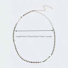 1 dây chuyền thắt lưng hình trái tim đơn giản - A - Xem 6