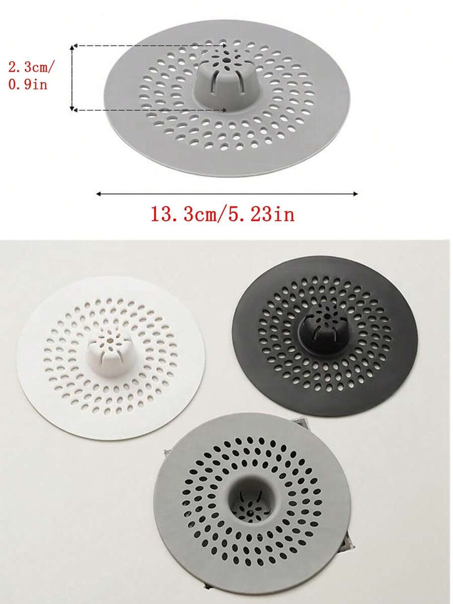 1pc Silicone Drain Plug, 5.23inch*0.9inch, For Bathroom, Kitchen