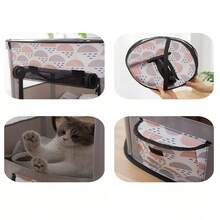 Foldable Pet Tent Enclosed Cat Breeding Tent - Multicolor - View 7