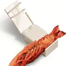 2Pcs Easy-To-Use Crawfish Peeler & Sheller - Crayfish Peeling Tool - Quick And Easy Shell Remover For Shrimp & Crawfish Tails - Portable, Lightweight Kitchen Gadget For Efficient Crayfish Prep Simplify Your Seafood Prep - White - View 7