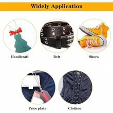 Upgraded Easy-To-Use Hole Punch Plier With 400pcs 3/16 Inch Metal Grommets, Diy Leather Belt Punch Tool With Grommet, Eyelet Plier Tool For Leather Belt, Paper, Card, Tag, Id Card, A4 File And Office Punching And Binding Tool