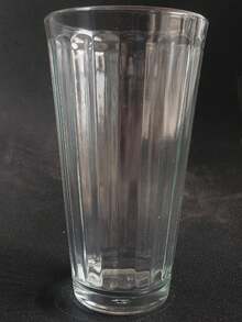 Set 10 Vasos de Vidrio Limonero Transparente 320 Ml - Blanco - Ver 2