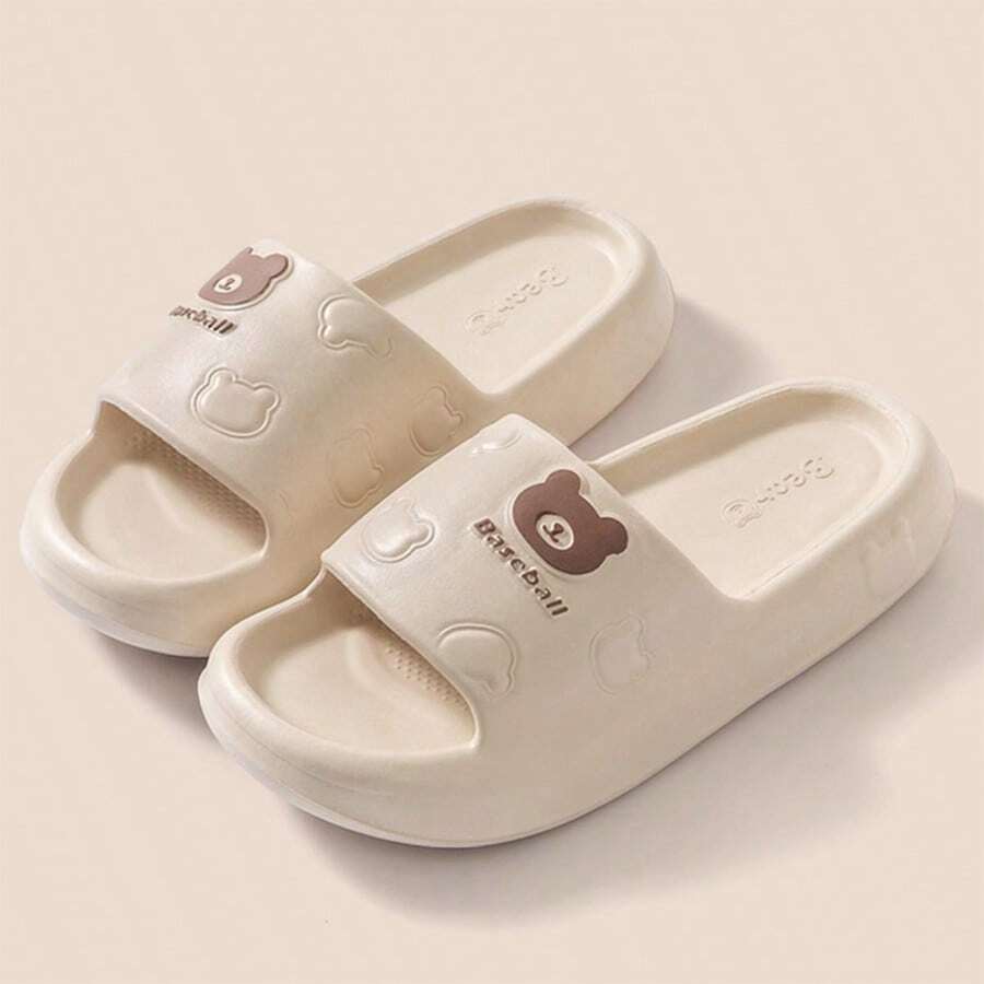 Men's Summer Leak-Proof Slippers, Indoor Home Bathroom Anti-Slip Cool Slides, Women's Couples' New Style