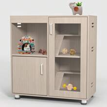 Guinea Pig Cages,4-Tier Hamster Cage Wood With Storage Cabinet, House For Rat Chinchilla, Openable Top, Acrylic Windows, Living World Deluxe Habitat X-Large