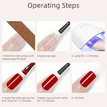 RS NAIL霓虹光澤凝膠指甲油15g 12色夏季指彩糖果紅粉綠黃凝膠指甲油指彩藝術凝膠壓克力美甲霓虹系列 - 紅色 - 查看 10