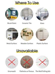 1pc Luminous DIY Toilet Sticker, Glow-In-The-Dark, Self-Adhesive - Multicolor - View 9