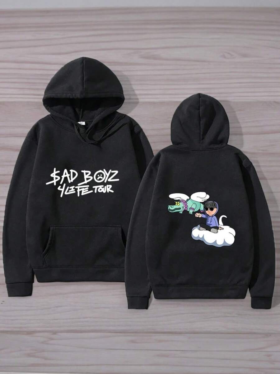 Men Sweatshirts - Black - View 1