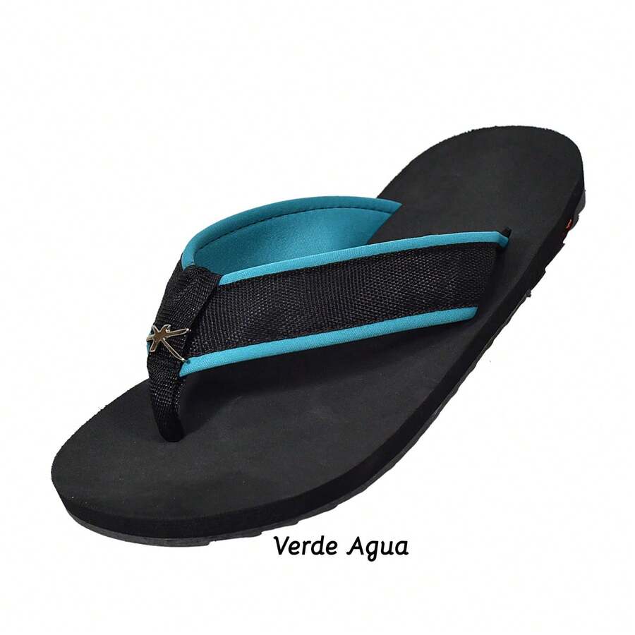 Men Flip Flops & Slides - Verde Água - 查看 1