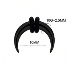 Anillo De Septum De Cuerno De Buey, Joyería De Perforación Corporal De Anillo De Nariz De Acero Quirúrgico 316l Para Septum/nariz/lobe De Oreja - Aro De Cartílago De Acero Inoxidable Para Mujeres Y Hombres - Joyería piercing del cuerpo de acero inoxidable - Ver 21