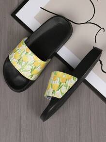 The Latest 2024 International Fashion Ladies Home Slippers, Go Out Can Wear Sandals, Skid-Proof Heat-Resistant EVA Slippers