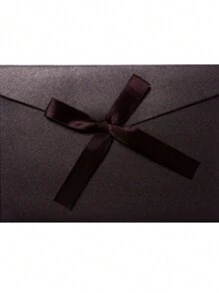 10 peças Envelope de Papel Especial Criativo e Colorido com Laço Grosso Grande e Brilho de Pérola
