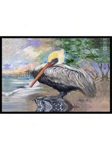 Carolines Treasures JMK1019MAT Pelican Bay Indoor & Outdoor Mat- 18 X 27 In. - Nhiều màu - Xem 2