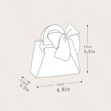 5pcs Leather Candy Box Wedding Favor Boxes Creative Gift Packaging Candy Bag Hand-Held Candy Box,Christmas - Multicolor - View 7