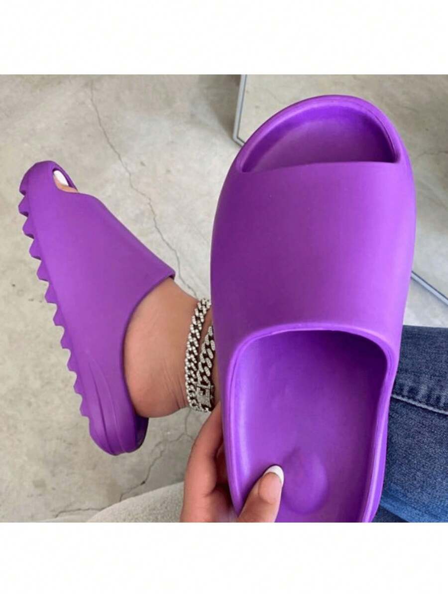 Women Flip-Flops - 中紫紅色 - 查看 1