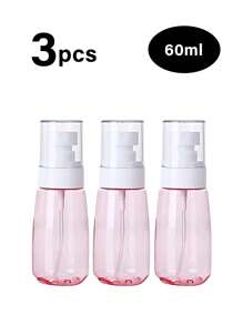 噴霧瓶小型30ML/60ML/100ML空迷你旅行大小噴霧瓶，適用於精油旅行容器，化妝品，迷你塑料噴霧瓶，可用於髮漆，化妝水，香水，可加注 - 彩色 - 查看 27