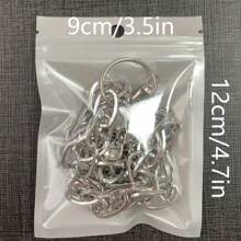 1pc Punk Versatile Skull Metallic Decor Women Street Fashion Double Layer Waist Chain Accessory Summer, School Fall, Autumn, Halloween