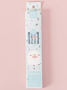 12 piezas Lápices de dibujo de Capibara de dibujos animados lindos, lápices de escritura para estudiantes, recompensas de papelería, apropiados para estudiantes para escribir, dibujar, bosquejar, útiles escolares, coloridos y adorables - capibara - Ver 7