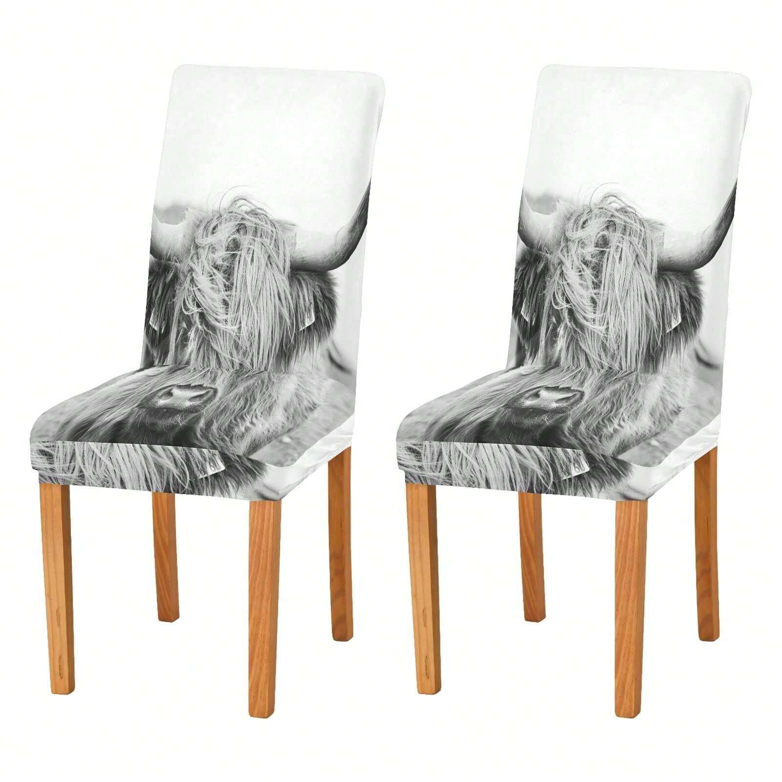 Cow Print Chair Cover Ideal For Daily Home Chair Protection Use SHEIN UK cow-print-chair-cover-ideal-for-daily-home-chair-protection-use-shein-uk