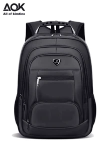 Unisex Backpack Water Resistant Waterproof Reinforced Steel Cable For Travel School Social Elegant Great Promotion Random Model Shipping - 黑色 - 查看 1