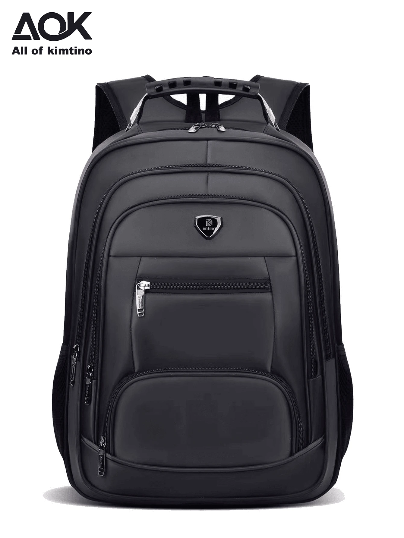 Unisex Backpack Water Resistant Waterproof Reinforced Steel Cable For Travel School Social Elegant Great Promotion Random Model Shipping - 黑色 - 查看 1